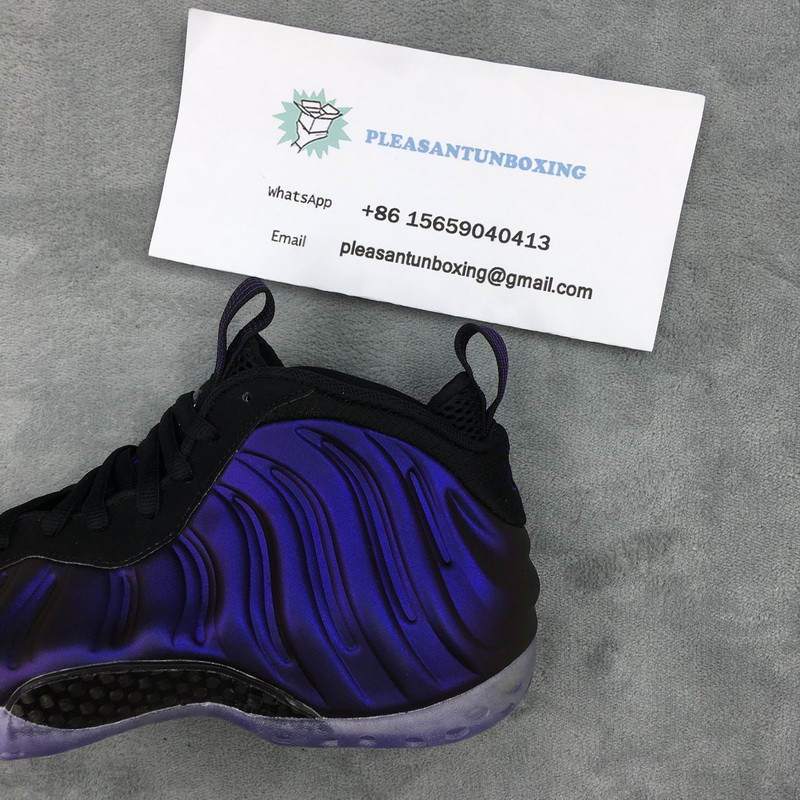 Authentic Nike Foamposite One Eggplant